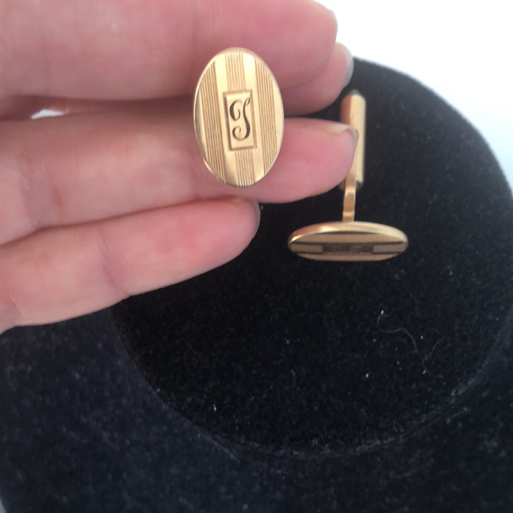 Art Deco Cuff Links